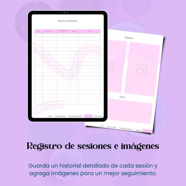 Ficha para Depilación Láser Rosa - Imagen 5