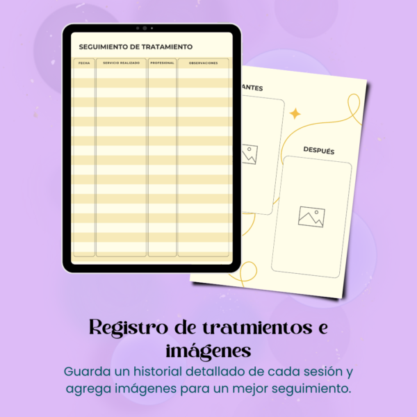 Ficha para Tratamientos Capilares - Imagen 5