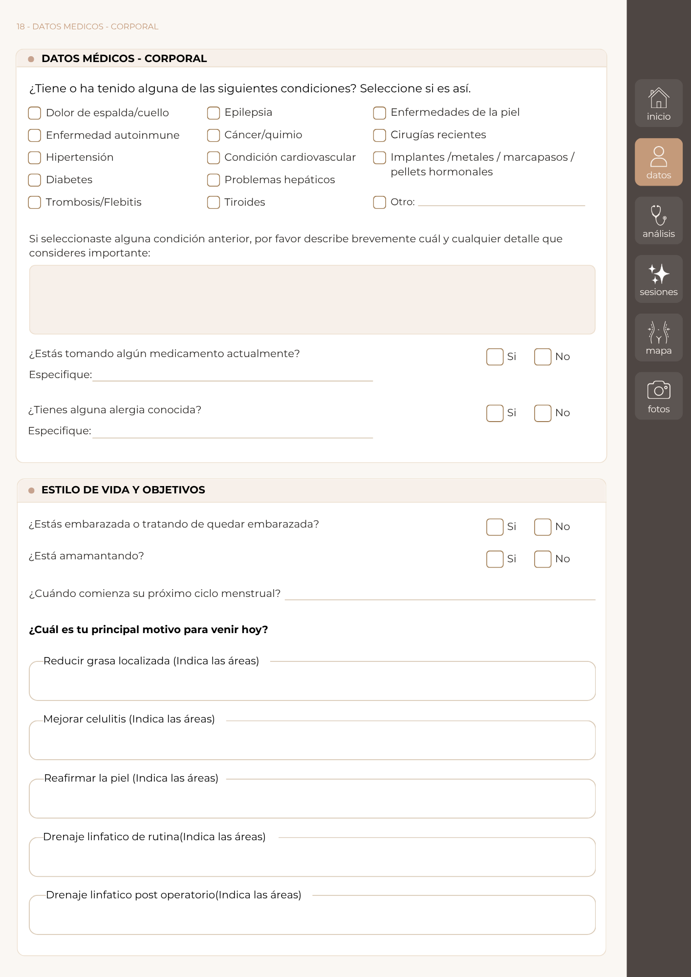 Kit de Fichas · Facial, Corporal y Depilación láser 3 en 1 - Imagen 9