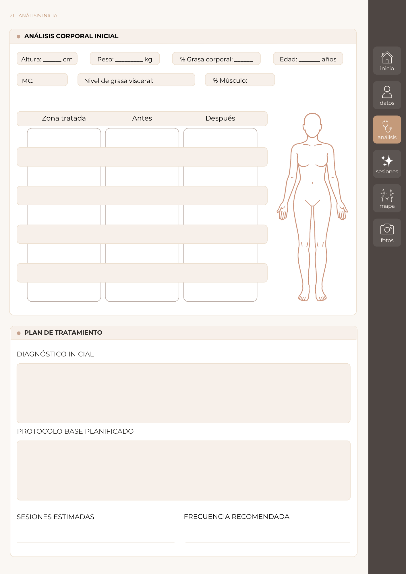 Kit de Fichas · Facial, Corporal y Depilación láser 3 en 1 - Imagen 8