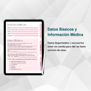 Ficha para Manicuristas Rosa