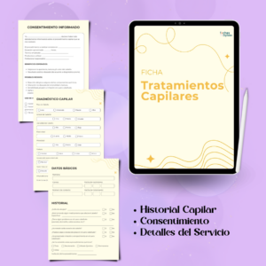 Ficha para Tratamientos Capilares