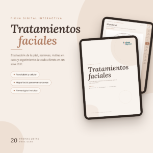Ficha de Tratamientos Faciales