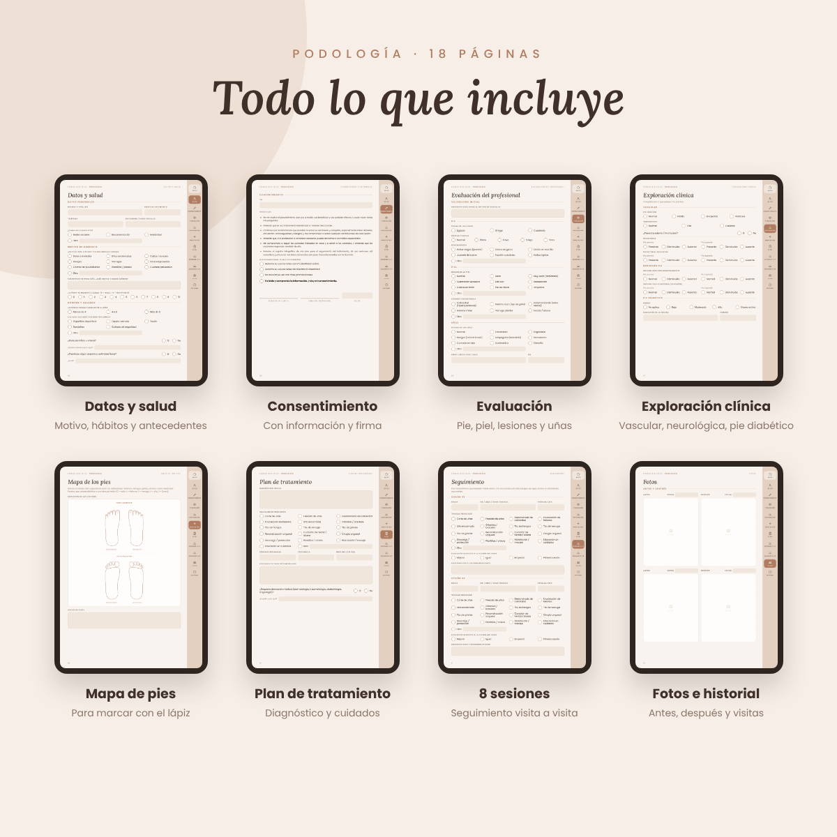Ficha de Podología - Imagen 2